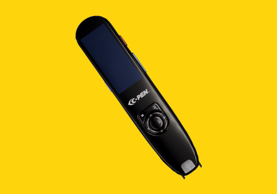 C-Pen Reader 3 reading pen shown on its manufacturer's product page